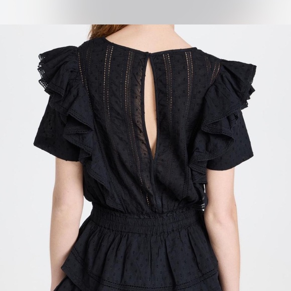 Love Shack Fancy natasha dress black - Picture 4 of 4